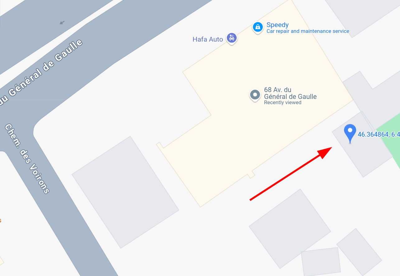 Map location